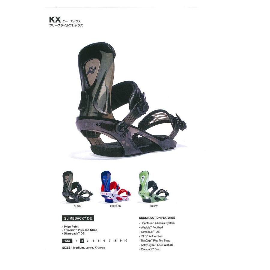 【在庫限最終特価】 RIDE BINDING [ KX 25000] ライド バインディング 【正規代理店商品】【送料無料