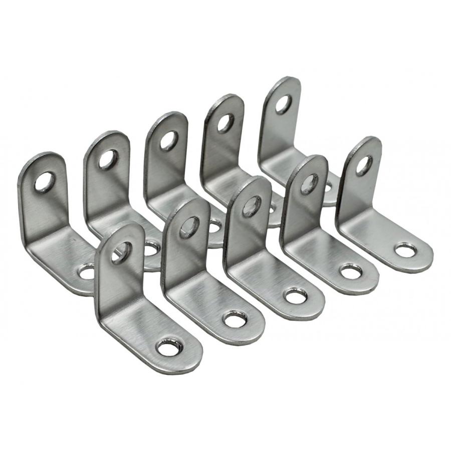 アングル ブラケット L字型 ステンレス製 棚受け 転倒防止 金具 補強 30 30 16mm Ga Kh 11ib Cycle Product 通販 Yahoo ショッピング