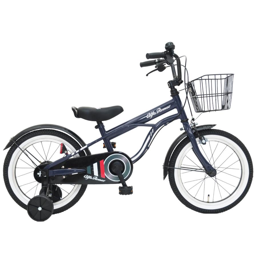子供用自転車 18インチ 16インチ アルファロメオ ALFAROMEO 男の子自転車 補助輪付き幼児自転車 キッズサイクル 本州送料無料 