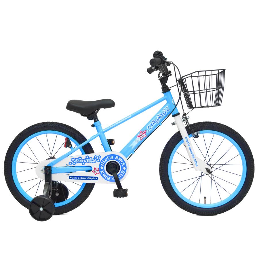 アウトレット品 幼児用自転車 14インチ 16インチ 18インチ 子供用自転車 ラブリーベイカー 幼児車 補助輪付き 「お客様組立 」_2