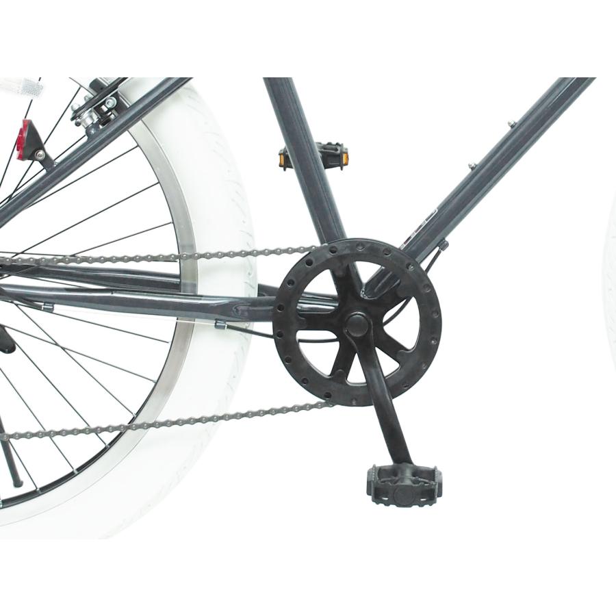 TOP 26インチ バンバリ ファットバイク 6段変速 スポーツ自転車