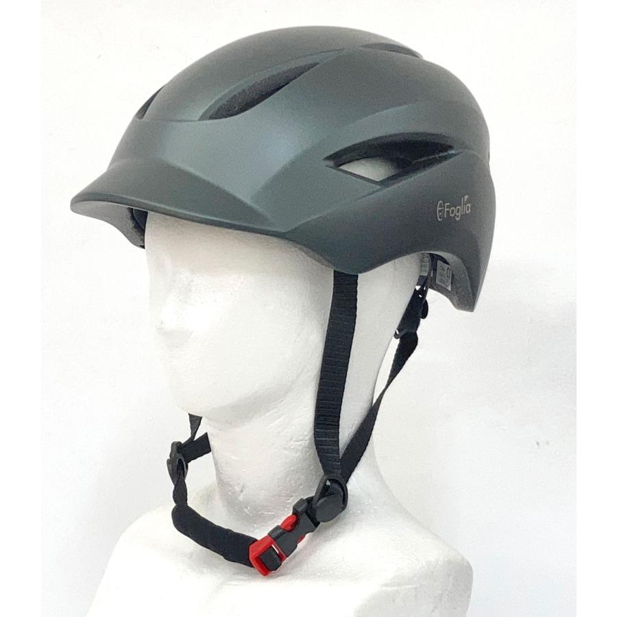 Foglia ヘルメット 長ツバ ブラック ブラウン アーバンヘルメット