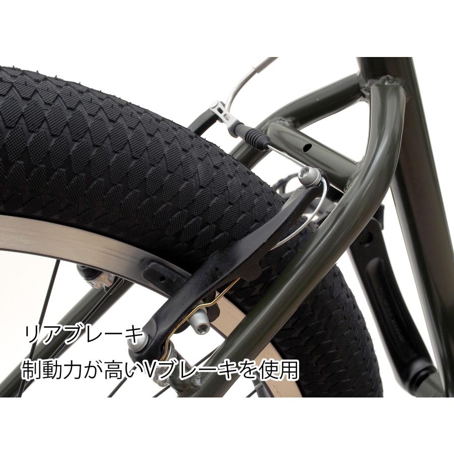TOP 26インチ バンバリ ビーチクルーザー 6段変速 スポーツ自転車