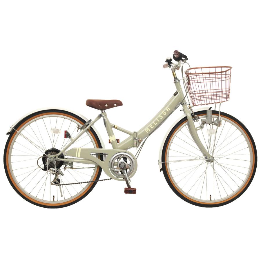 TOP 22インチ 24インチ 子ども用自転車 メリッサ ブロックライト