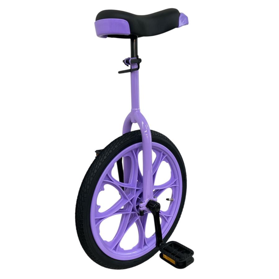 TOP 一輪車 子供 小学生 16インチ 18インチ ラベンダー パープル
