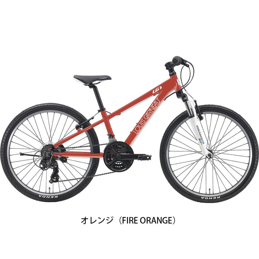 当店限定P5倍 5/23　ルイガノ LOUIS GARNEAU J24 スポーツ 子供自転車 24インチ 21段変速 [J24]｜cyclespot-dendou｜05