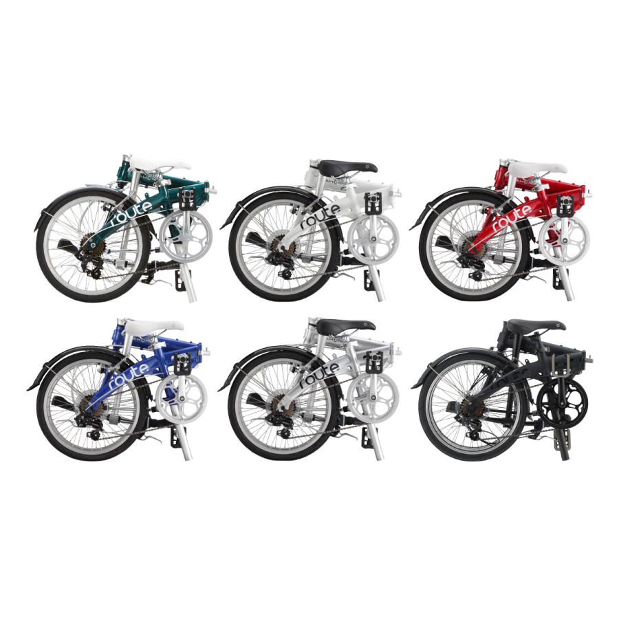 【中古品】シマノ10速 DAHON ROUTE 走行距離10キロ以下】ダホン / DAHON 7段変速 ROUTE 折りたたみ