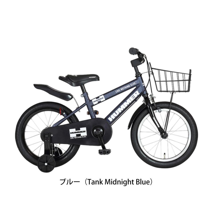 【Chery】HUMMER キッズサイクル ブラック 前カゴ付き HUMMER（ハマー） ジック HUMMER GIC HUMMER KIDS18-OH キッズ18-OH