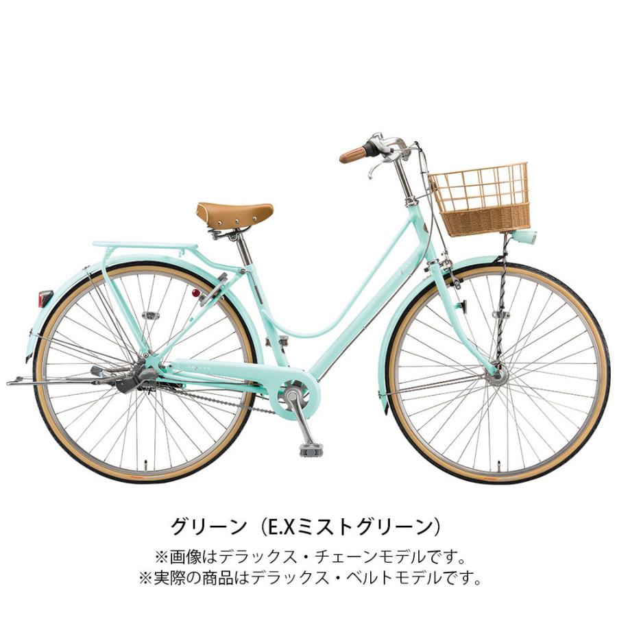 ママチャリ シティ 自転車 ブリヂストン カジュナベルト(スイート)26 26インチ 2022 BRIDGESTONE 3段変速 [CS63B2]の画像