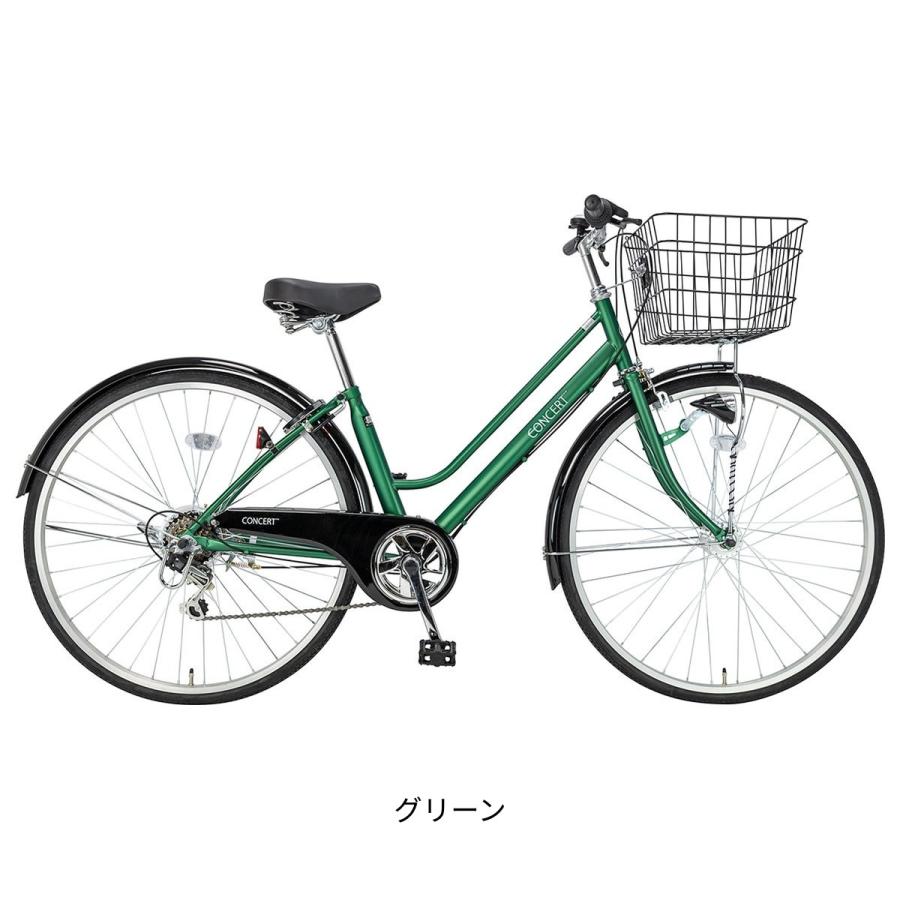 カゴ付き6段変速自転車　シティサイクル　27インチ ママチャリ　FLUTE 楽天市場】【speedworld】自転車 27インチ 6段変速 頑丈 シティ