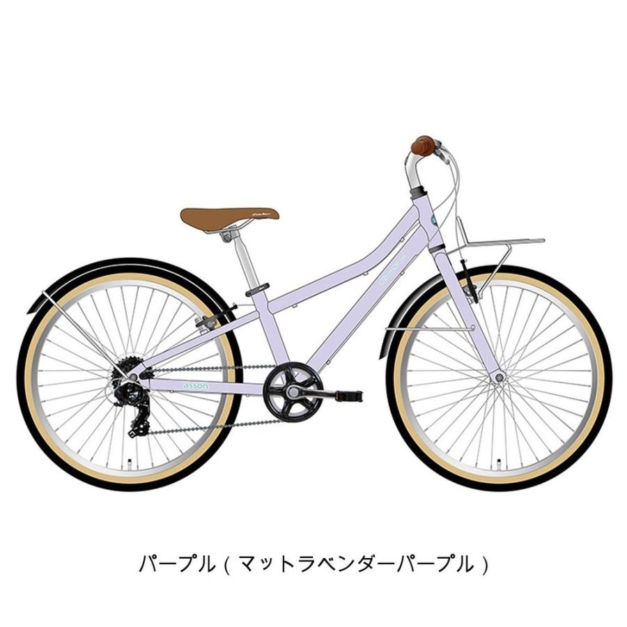 【アウトレット1点限り】キッズ 子供用 自転車 スポーツ コーダーブルーム アッソン J24 7〜12歳 2025 Khodaa Bloom asson J24 6段変速 [25 assonJ24-G]の画像