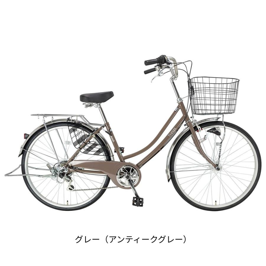 ママチャリ シティ 自転車 サイクルスポット THISIS MM66HDR
