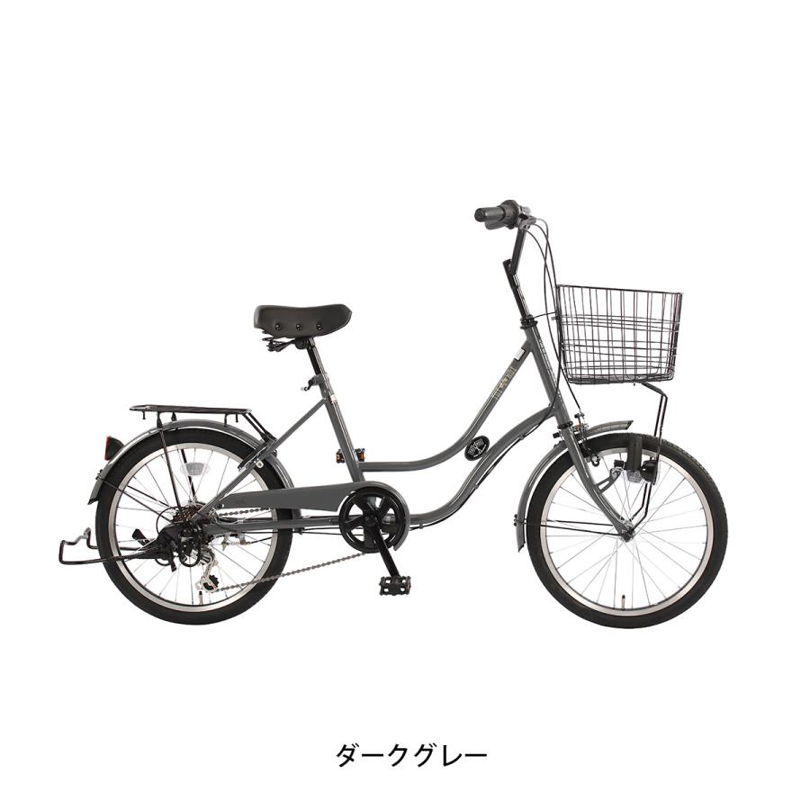 ミニベロ 自転車  サイクルスポット 20インチ 2026 トワエモワ206 6段変速 [CS-TEM206A]の画像