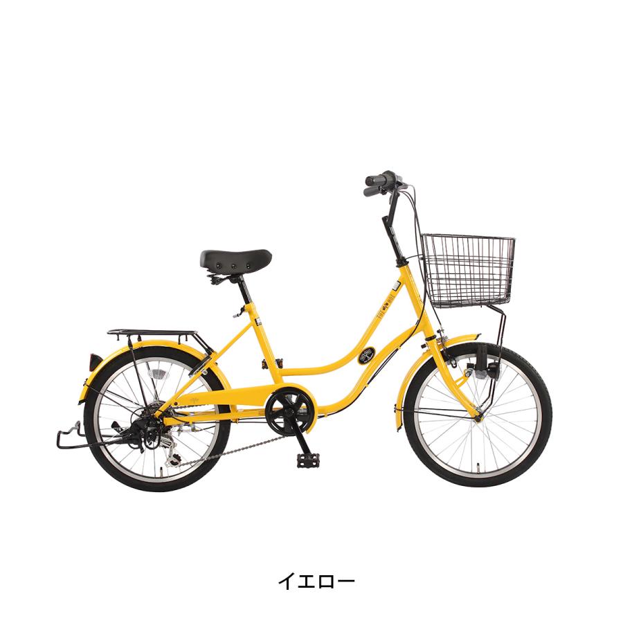 ミニベロ 自転車  サイクルスポット 20インチ 2026 トワエモワ206 6段変速 [CS-TEM206A]の画像