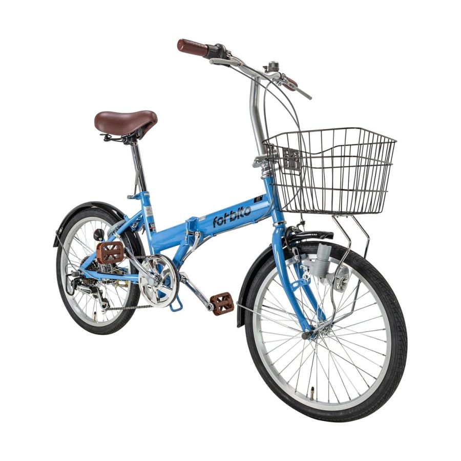 フォルビート フォルビート 折り畳み自転車 20インチ 6段変速 【公式通販】