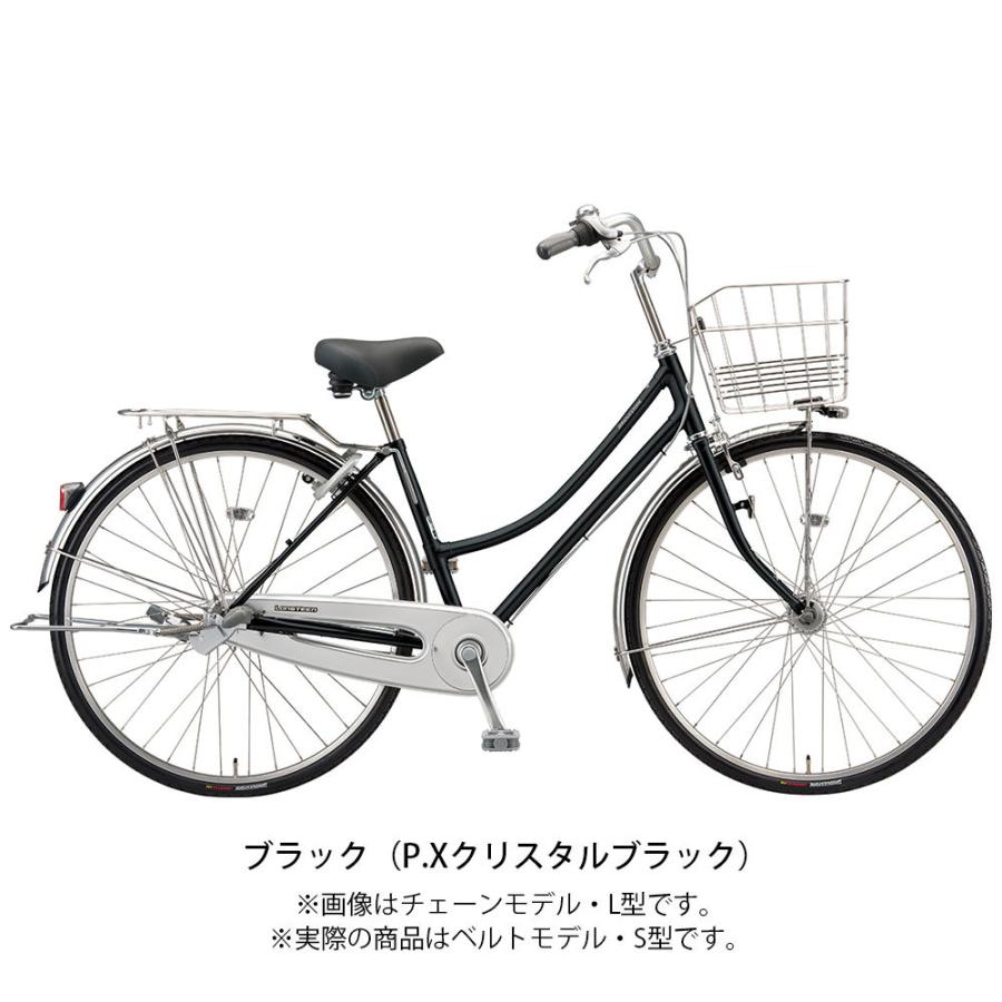 ブリヂストン BRIDGESTONE ロングティーンベルト S27 2022 ママチャリ シティ 自転車 27インチ 3段変速 [L73SB2]｜cyclespot-dendou｜03