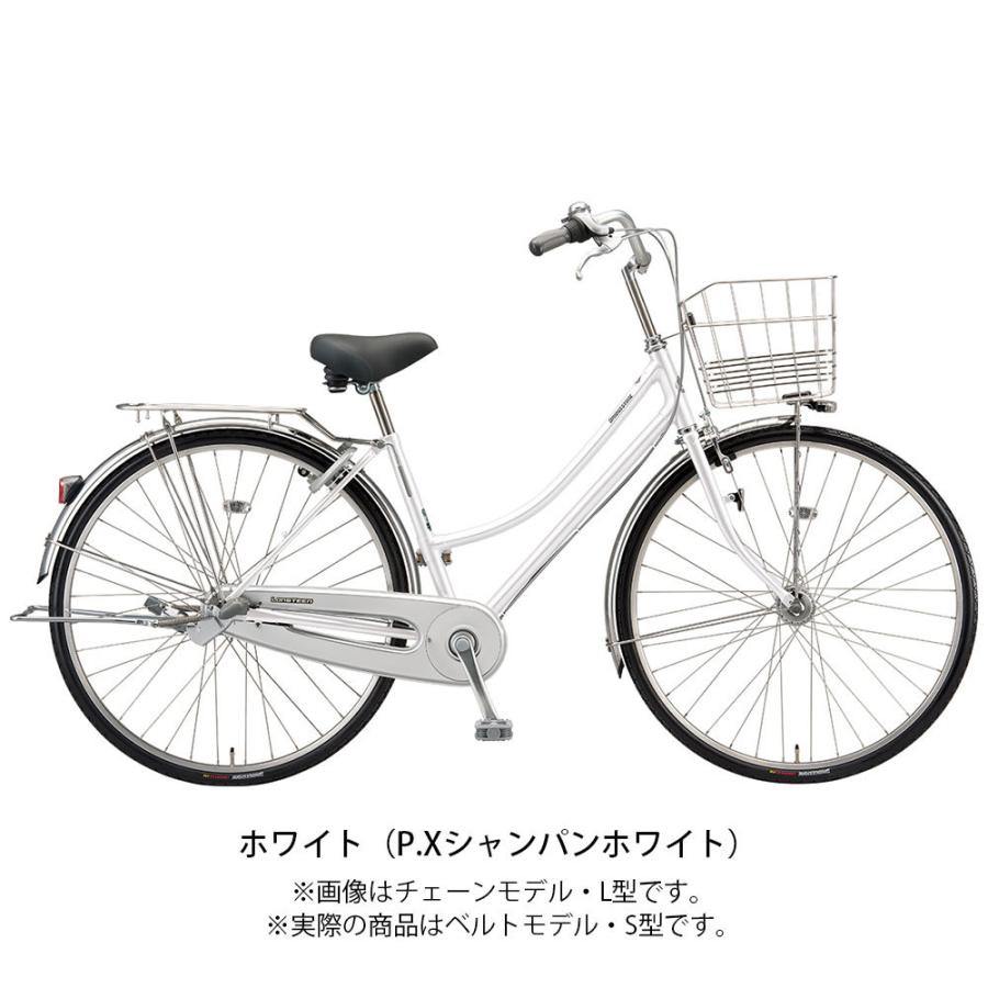 ブリヂストン BRIDGESTONE ロングティーンベルト S27 2022 ママチャリ シティ 自転車 27インチ 3段変速 [L73SB2]｜cyclespot-dendou｜04