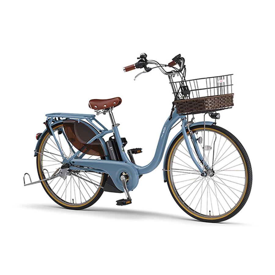 ヤマハ 電動自転車 アシスト自転車 2022年 パス ウィズ デラックス YAMAHA 24インチ 12.3Ah 3段変速 オートライト PA24EGWD2J|cyclespot-dendou|05