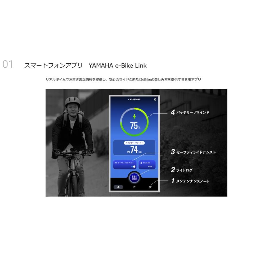 YAMAHA（ヤマハ） 店頭受取限定 電動自転車 スポーツ CROSSCORE