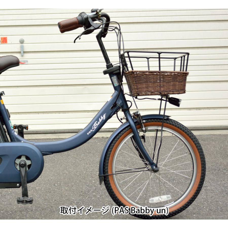❣️早い者勝ち❣️新品未使用✨日本画　掛け軸　箱付き　鶴　日本土産　和風プレゼント 野口商会 自転車 前カゴ ノグチ noguchi 籐風角型バスケット