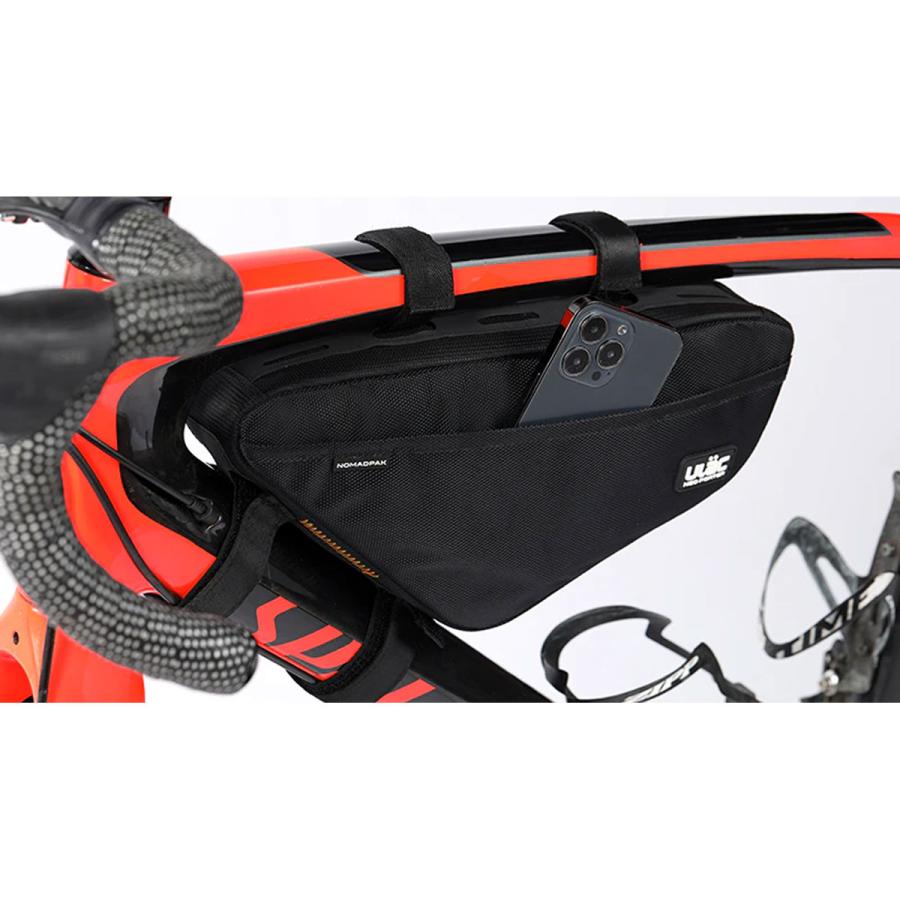 ULAC ユーラック ULAC NOMADPAK Touring MAX フレームバッグ (2.2L) ツーリング マックス 自転車 フレーム ...
