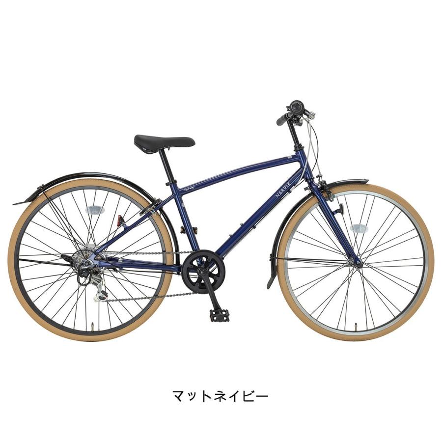 キッズ 子供用 自転車 サイクルスポット Norway ナルビクJR24 αセット カゴ付キ ノルウェイ ナルビクジュニア24 6段変速 [webc111-241110]の画像
