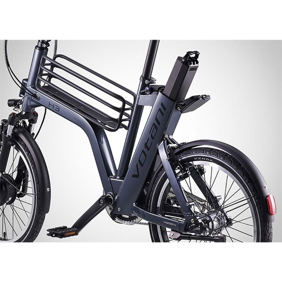 店頭受取限定 ボターニ VOTANI VOTANI H3 ボターニ H3 電動アシスト小径自転車 7Ah 20インチ [YTFT06]_10
