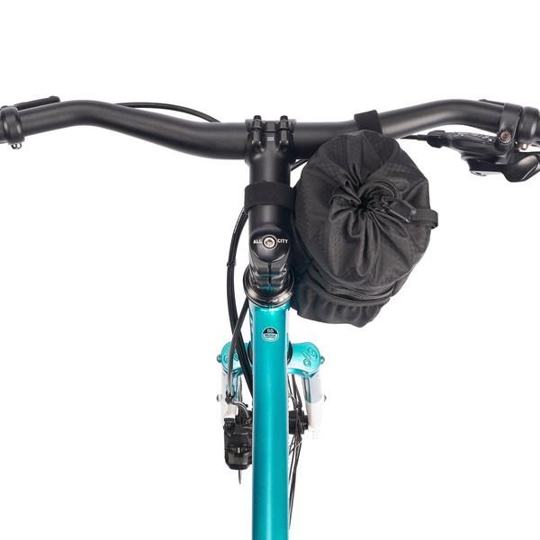 CHROME DOUBLETRACK FEED BAG BLACK chrome