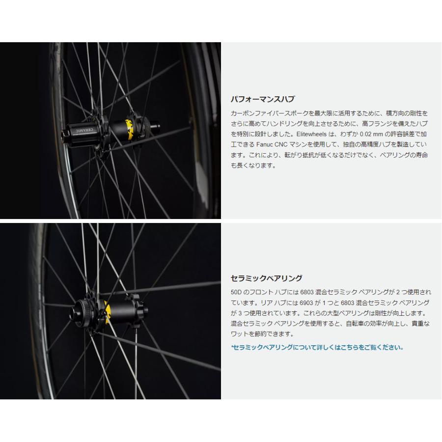ELITEWHEELS エリートホイール Drive 50D ドライブ ディスク ELITEWHEELS エリートホイール Drive 50D ドライブ ディスク