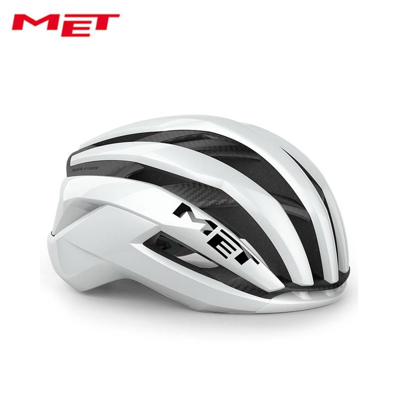 MET メット TRENTA 3K CARBON WHITE ロードヘルメット : サイクリック