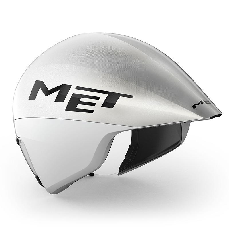 MET メット DRONE WIDE BODY2 WHT METALLIC GLOSSY ヘルメット_1