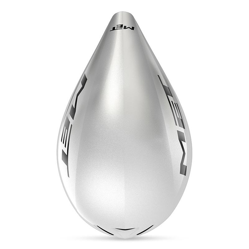 MET メット DRONE WIDE BODY2 WHT METALLIC GLOSSY ヘルメット_3