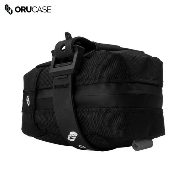 Orucase オルケース  X-Pac Saddle Bag Black X-Pac サドルバッグ ブラック 30cu in (0.5L)｜cyclick