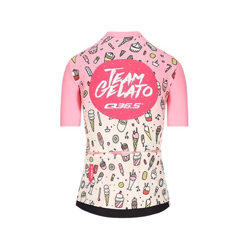Q36.5 Gregarius Pro Team Gelato ジャージ Women White XSサイズ_1
