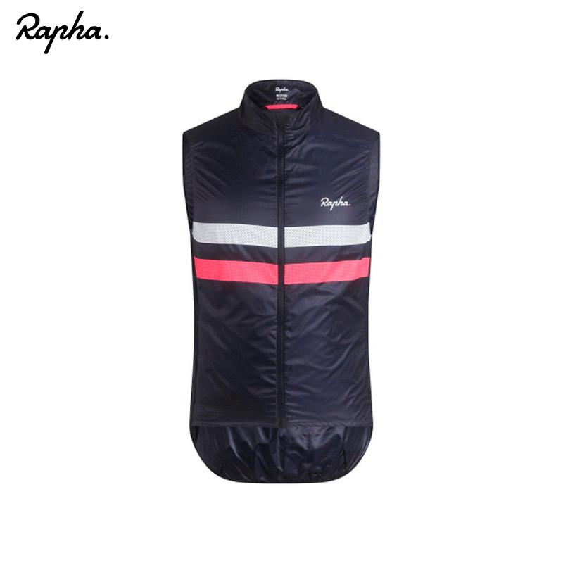【Rapha】ネイビー ジレ　 スポーツサイクリング用 Rapha ラファ Brevet サイクリングジレ Navy : サイクリック