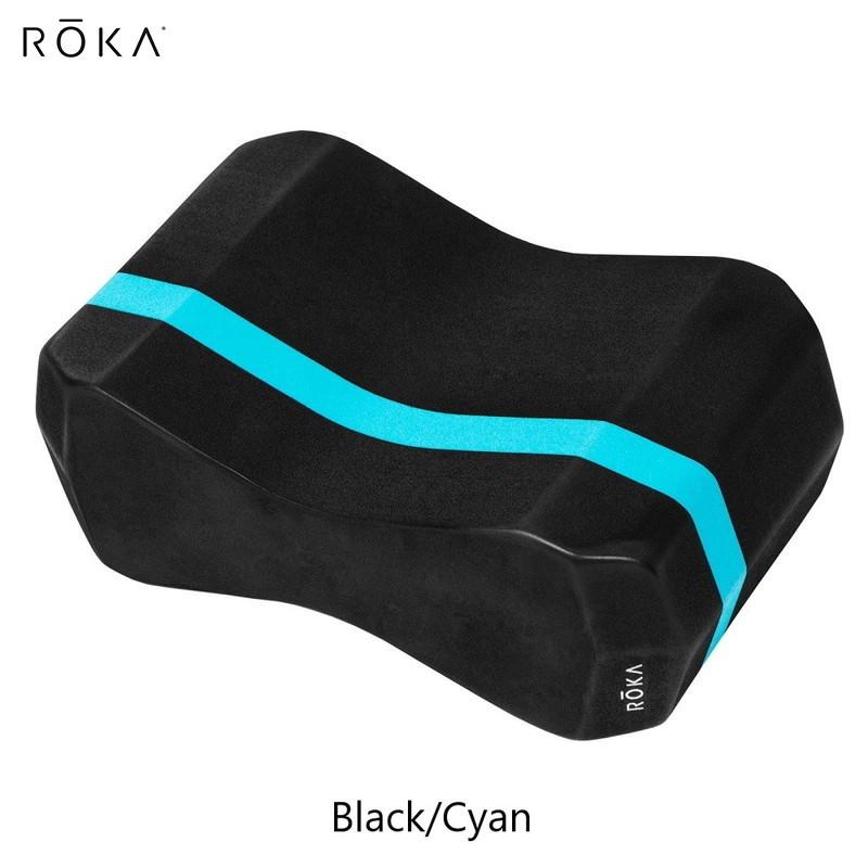 ROKA ロカ Pro Pull Buoy Black/Cyan スイムトレーニング用プルブイ  :roka-b19u5610011:サイクリックYAHOO支店 - 通販 - Yahoo!ショッピング