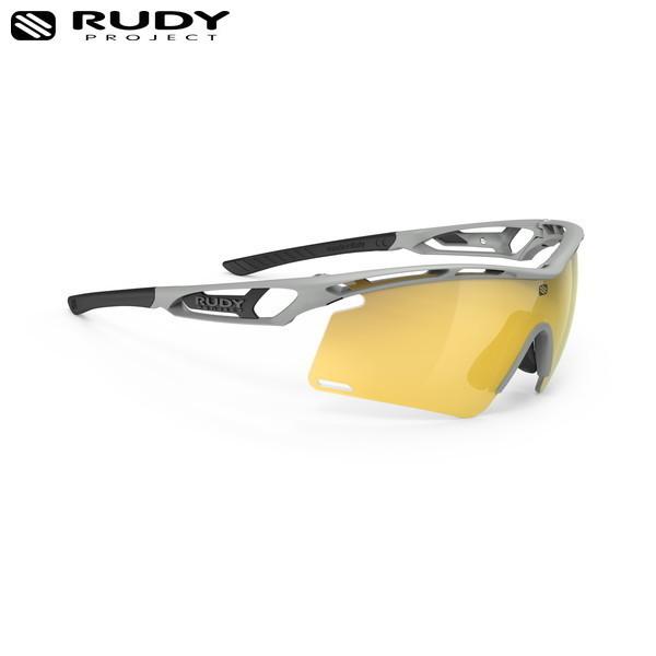 ルディプロジェクト TRALYX+ トラリクスプラス ライトグレイマットフレーム マルチレーザーイエローレンズ SP760597-0000