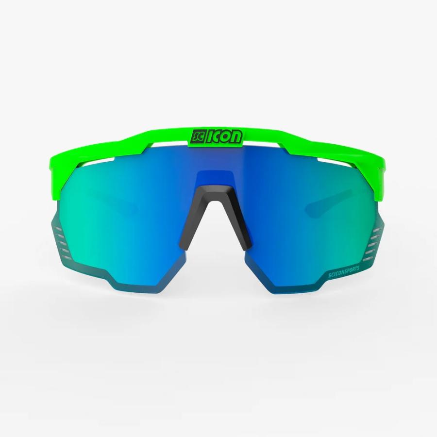 SCICON SPORTS シーコン AEROSHADE KUNKEN FRAME:GREEN FLUO LENS