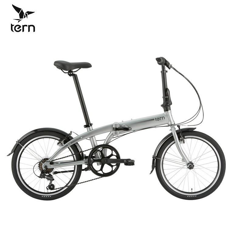 Tern ターン  20 LINK A7 MATTE SILVER/DARK GRAY｜cyclick