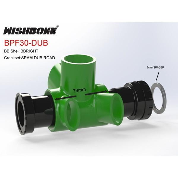 Wishboneウィッシュボーン Rord BB ”BPF30-DUB” BBright PF30用