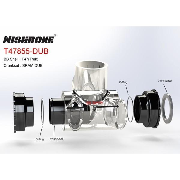 Wishboneウィッシュボーン Rord BB ”T47855-DUB” T47ワイド用