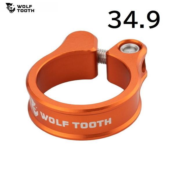 WolfTooth ウルフトゥース Wolf Tooth Seatpost Clamp 34.9mm Orange｜cyclick