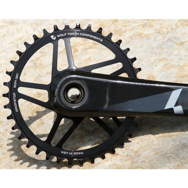 WOLFTOOTH SRAM ダイレクトマウントチェーンリング 40T 美品 WolfTooth ウルフトゥース Direct Mount Chainring for SRAM 40T