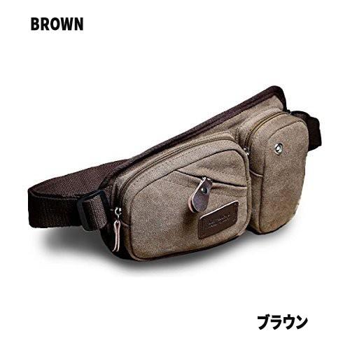 帆布製スタイリッシュ メンズ ウエストバッグ ヒップバッグ アウトドア スポーツ　通学/登山/旅行バッグ 送料無料 FLR-1258｜cyclingnet