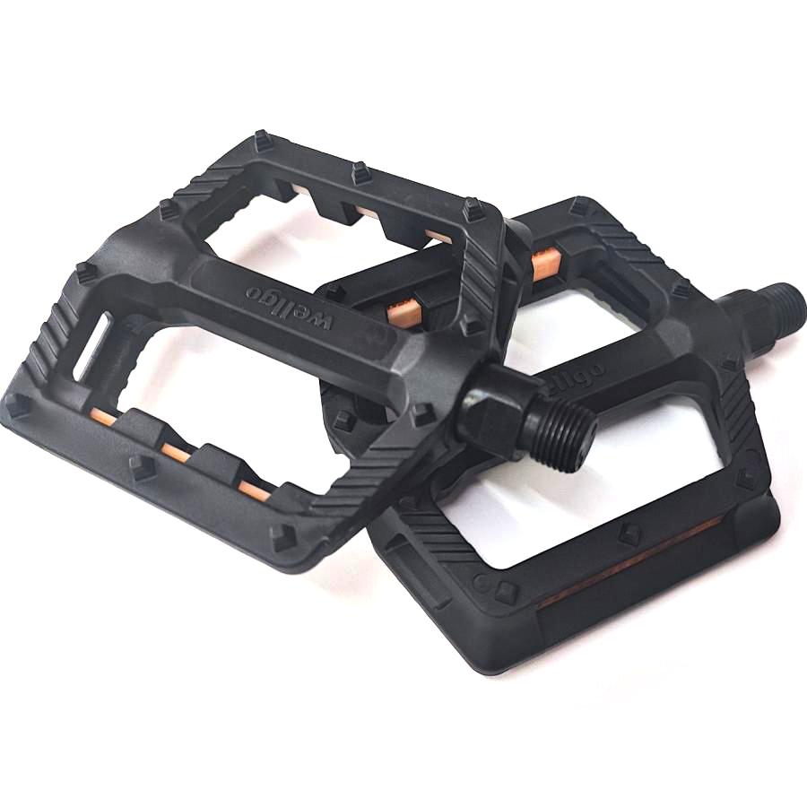 wellgo（ウエルゴ） WELLGO(ウェルゴ) 自転車ペダル 固定ピン付 薄型
