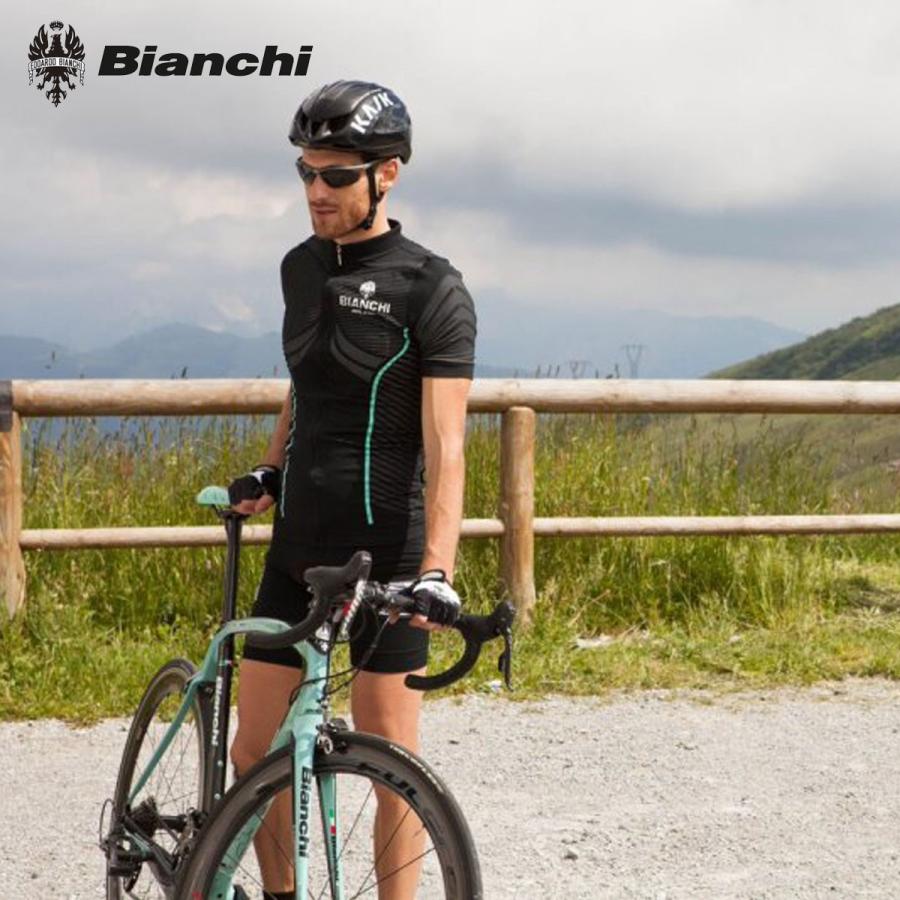 BIANCHI MILANO Tago Jersey + Alunzio Bib Shorts ビアンキ 半袖ジャージ＋ビブショーツ/サイクル 自転車  : 160203-10105 : サイクリスタネット Yahoo!店 - 通販 - Yahoo!ショッピング