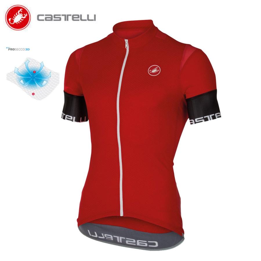 【新品・定価 19,690円】プロ仕様Castelliカステリ半袖ジャージM CASTELLI ( カステリ ) 半袖ジャージ COMPETIZIONE JERSEY