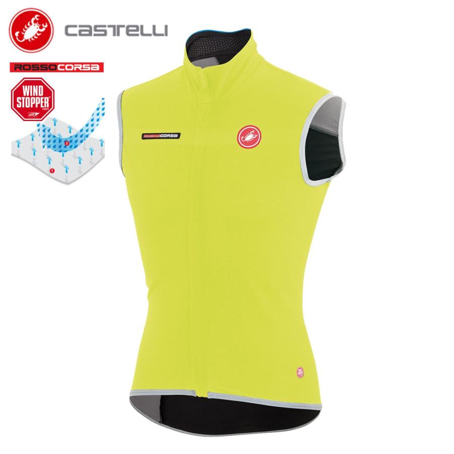 Castelli（カステリ） CASTELLI 14514 FAWESOME 2 VEST 防風防水