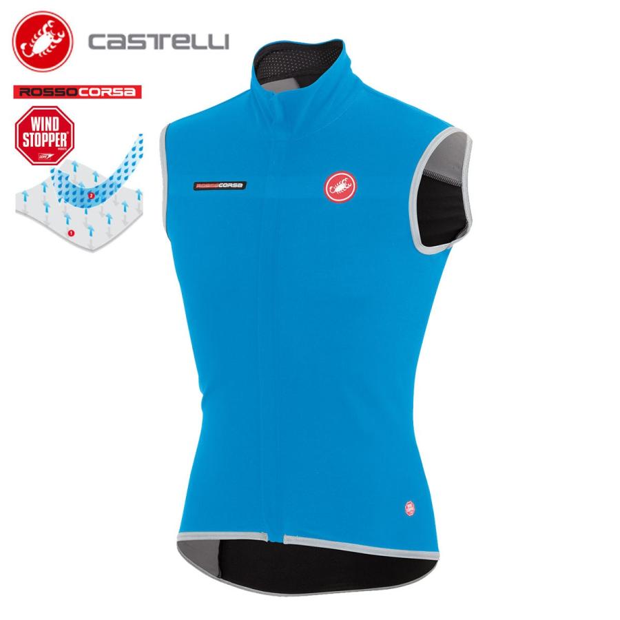 Castelli（カステリ） CASTELLI 14514 FAWESOME 2 VEST 防風防水