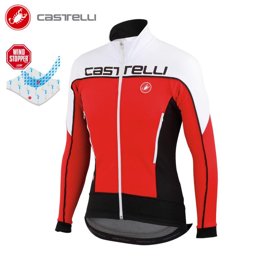 ＜創業祭＞[クリアランス★45%OFF]【即納】CASTELLI 14506 MORTIROLO 3 カステリ モルティローロ ジャケット｜cyclistanet｜04